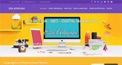 Desktop Screenshot of ekaadnyana.com